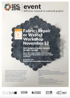 fabric repair or waste workshop
